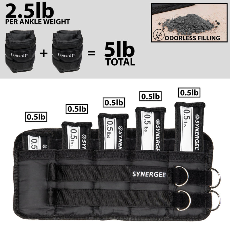 Load image into Gallery viewer, Synergee - Adjustable Ankle/Wrist Weights
