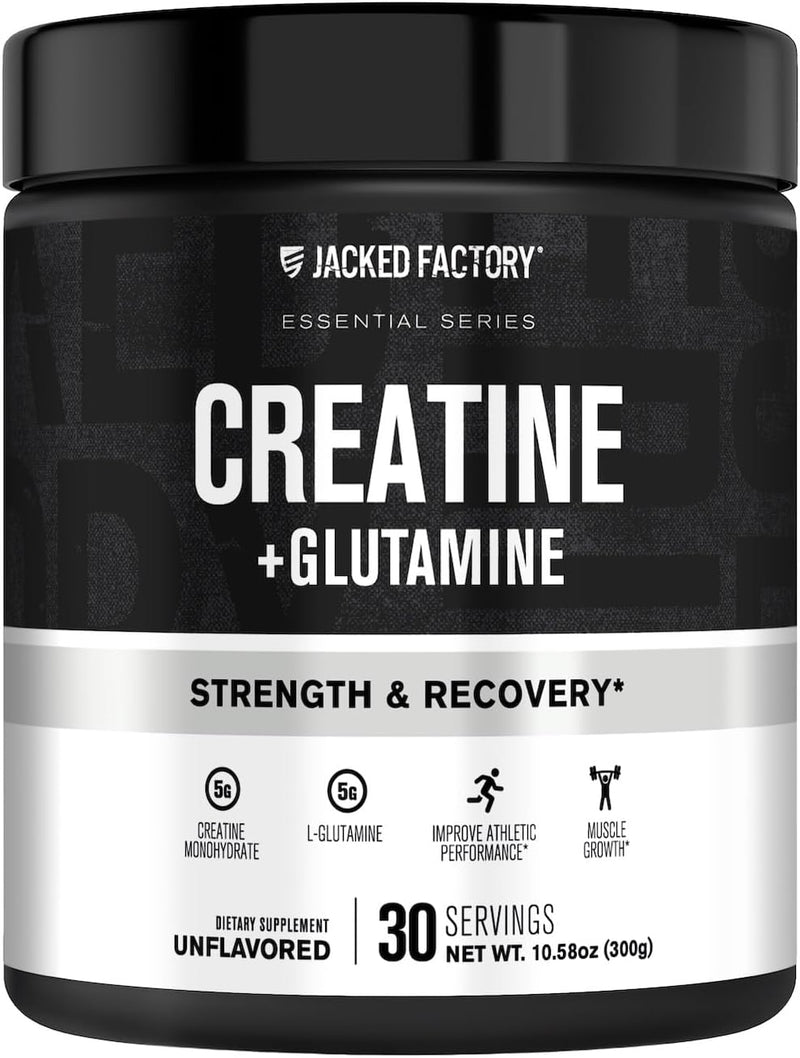 Load image into Gallery viewer, Jacked Factory - Creatine + Glutamine