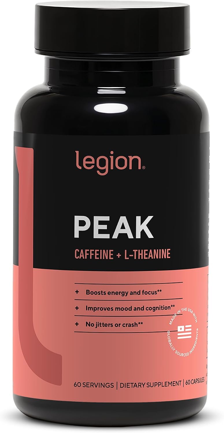 Load image into Gallery viewer, Legion Athletics - Peak L-Theanine + Caffeine - Nootropic