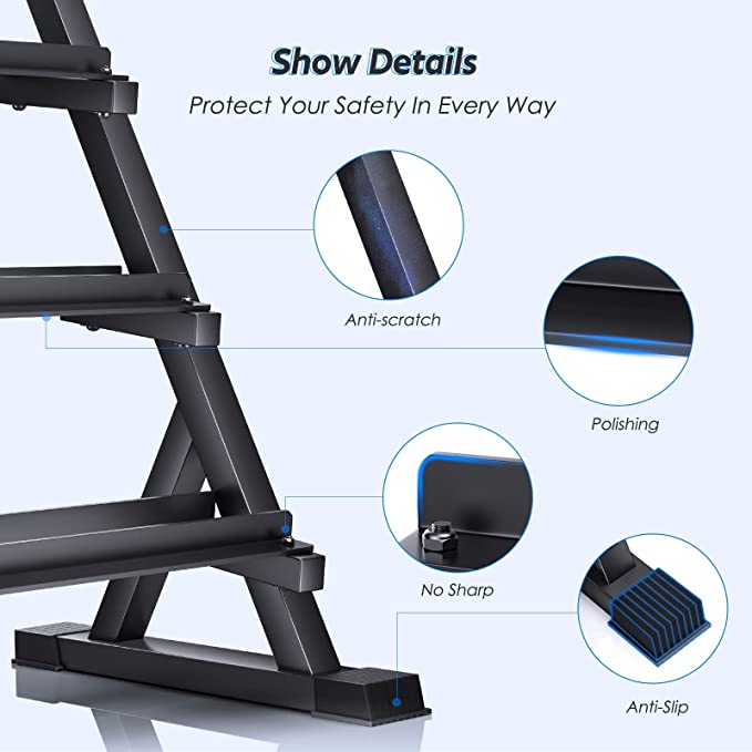 Load image into Gallery viewer, SFE - 48" 3 tier dumbbell rack