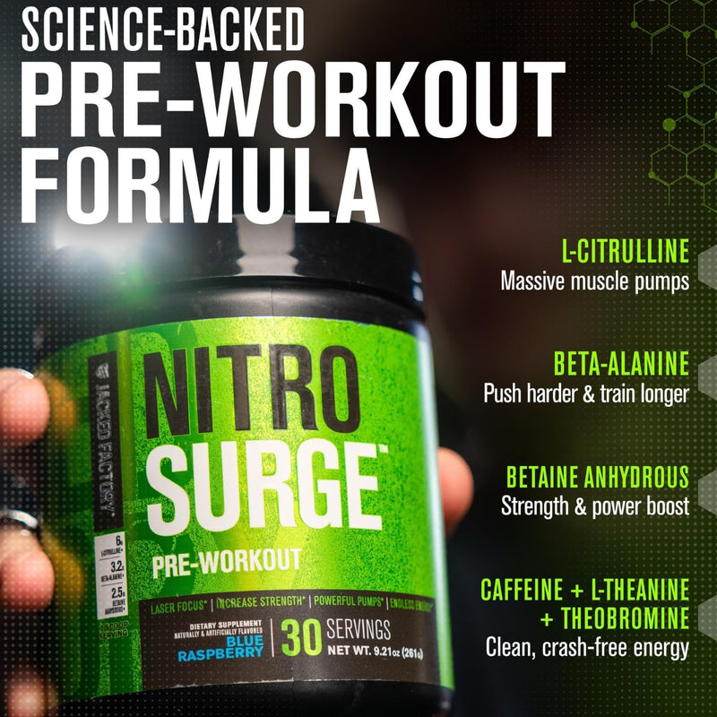 Load image into Gallery viewer, Jacked Factory - Nitrosurge Pre-Workout