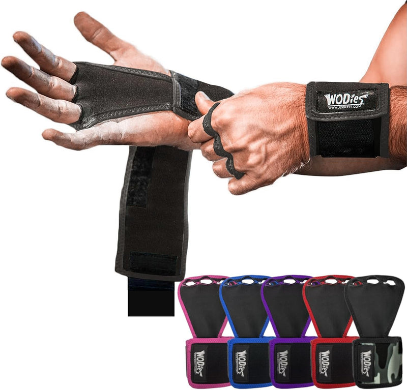 Load image into Gallery viewer, JerkFit - Wodies Workout Gloves (Pair) for Bodybuilding, Fitness and Crossfit Gloves