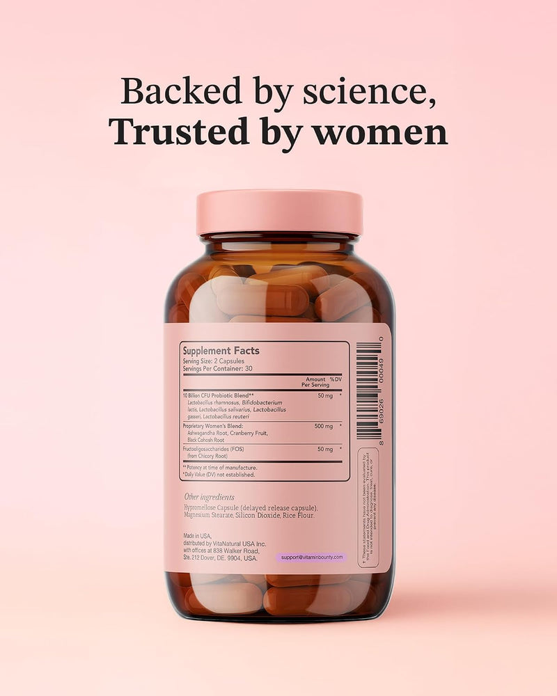 Load image into Gallery viewer, Vitamin Bounty - Women's Pro-Daily Probiotic - Vitamins & Supplements