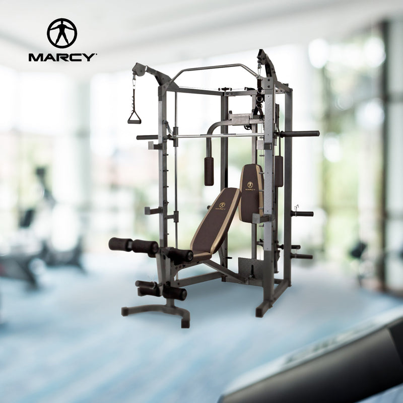 Load image into Gallery viewer, Marcy Combo Smith Heavy-Duty Total Body Strength Home Gym Workout Machine