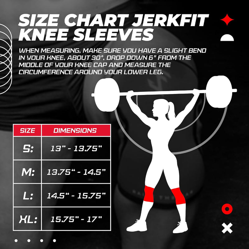 Load image into Gallery viewer, JerkFit - Reversible Knee Sleeves (Pair)