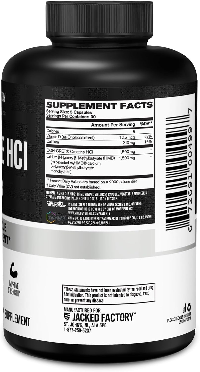Load image into Gallery viewer, Jacked Factory - Creatine HCL + HMB