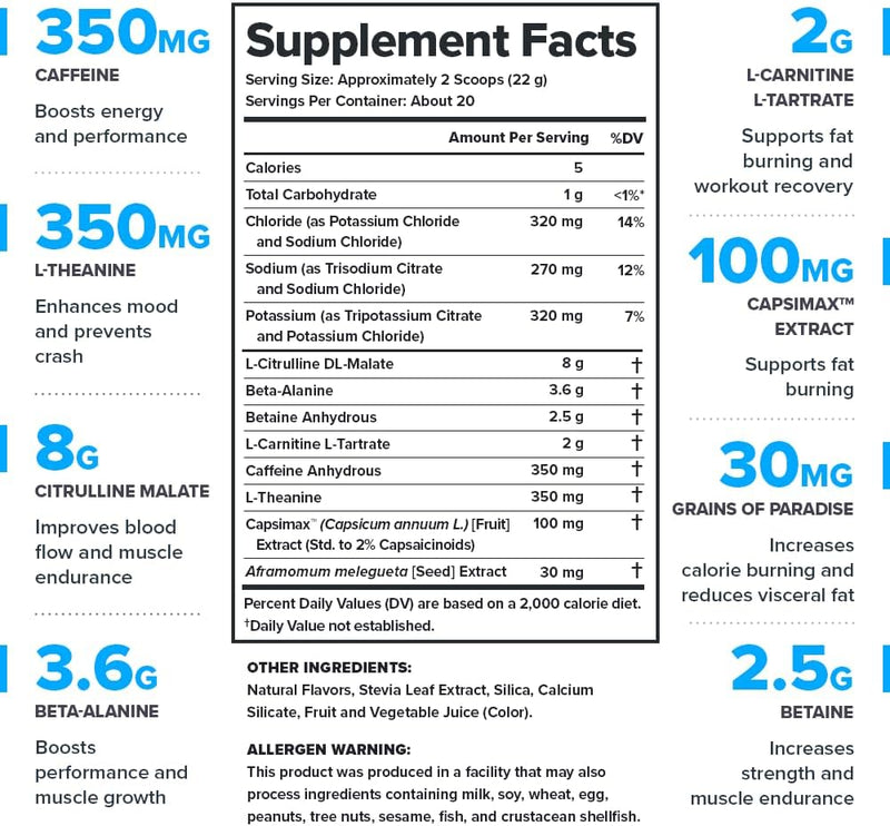 Load image into Gallery viewer, Legion Athletics - Pulse Burn Thermogenic Pre-Workout