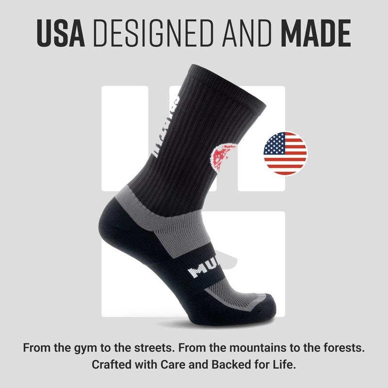 Load image into Gallery viewer, Mudgear - Spartan by MudGear Crew Height Sock