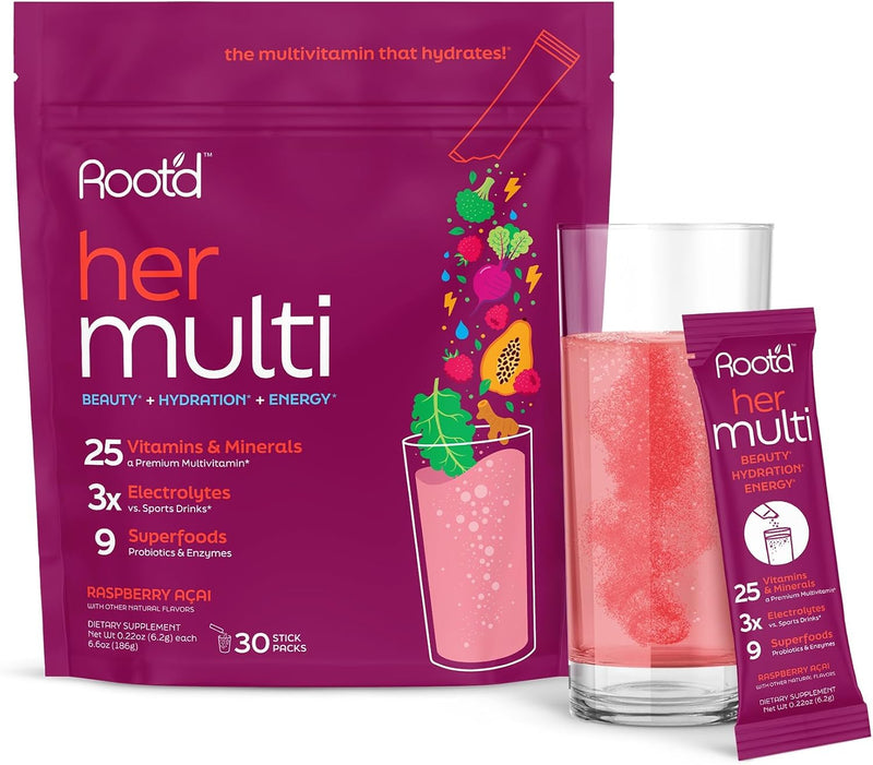 Load image into Gallery viewer, Root'd - Advanced Daily Nutrition for Her - Vitamins & Supplements