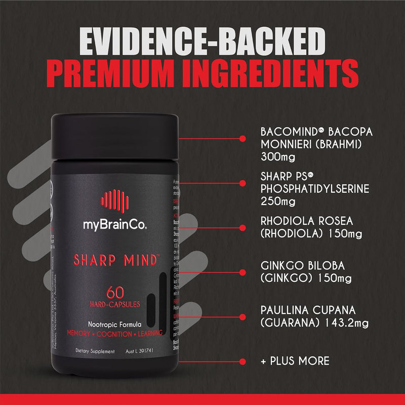 Load image into Gallery viewer, myBrainCo. - SHARP MIND™ - Vitamins & Supplements