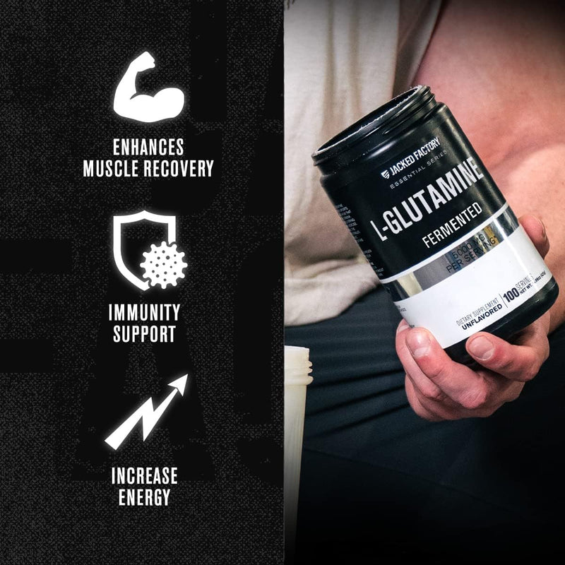 Load image into Gallery viewer, Jacked Factory - L-Glutamine Fermented - Amino Acid