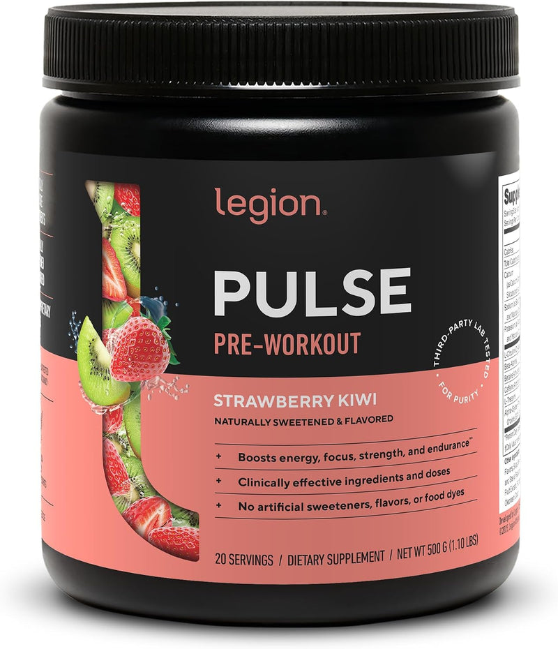 Load image into Gallery viewer, Legion Athletics - Pulse Pre-Workout - Strawberry Kiwi