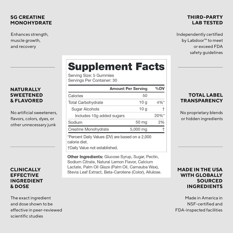 Load image into Gallery viewer, Legion Athletics - Creatine Monohydrate Gummies