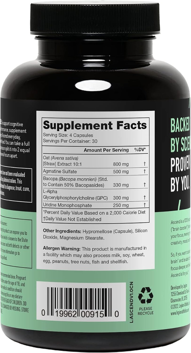 Load image into Gallery viewer, Legion Athletics - Ascend Nootropic