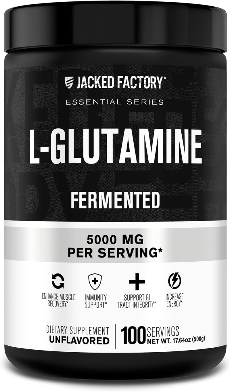 Load image into Gallery viewer, Jacked Factory - L-Glutamine Fermented - Amino Acid