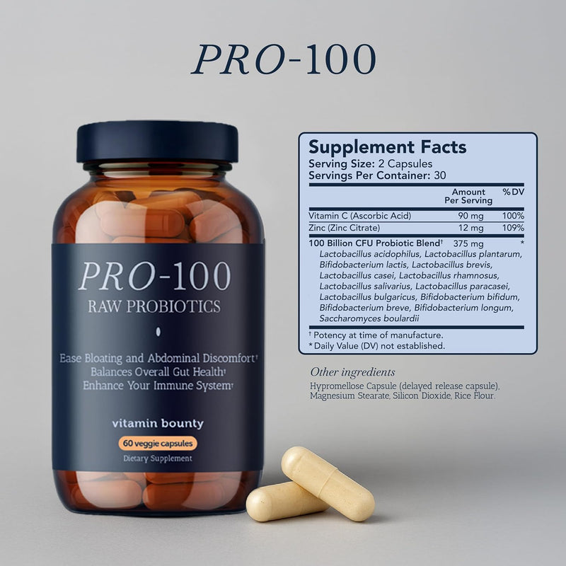 Load image into Gallery viewer, Vitamin Bounty - Pro-100 Probiotic - Vitamins & Supplements