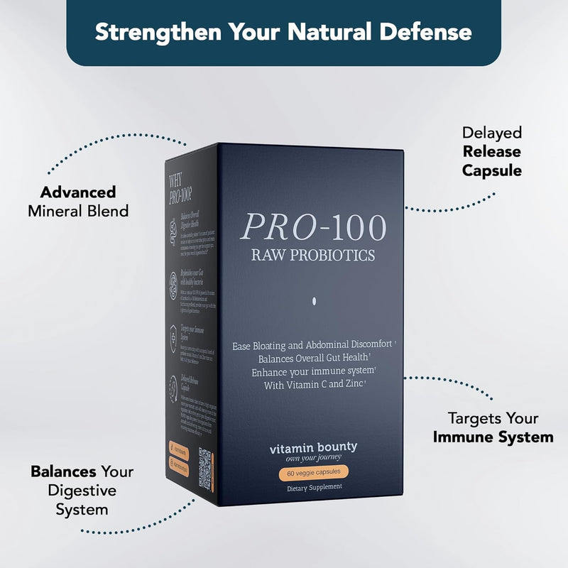 Load image into Gallery viewer, Vitamin Bounty - Pro-100 Probiotic - Vitamins & Supplements