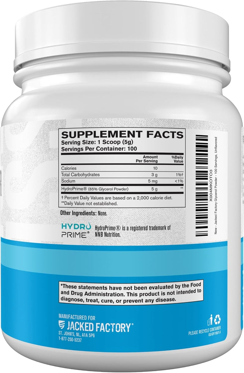 Load image into Gallery viewer, Jacked Factory - Glycerol Powder - Pre-Workout