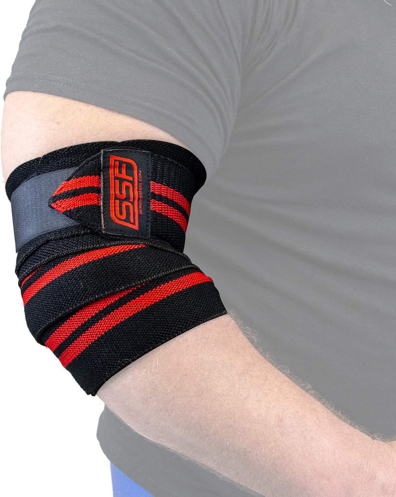 Load image into Gallery viewer, Serious Steel Fitness - Elbow Wraps (Pair)