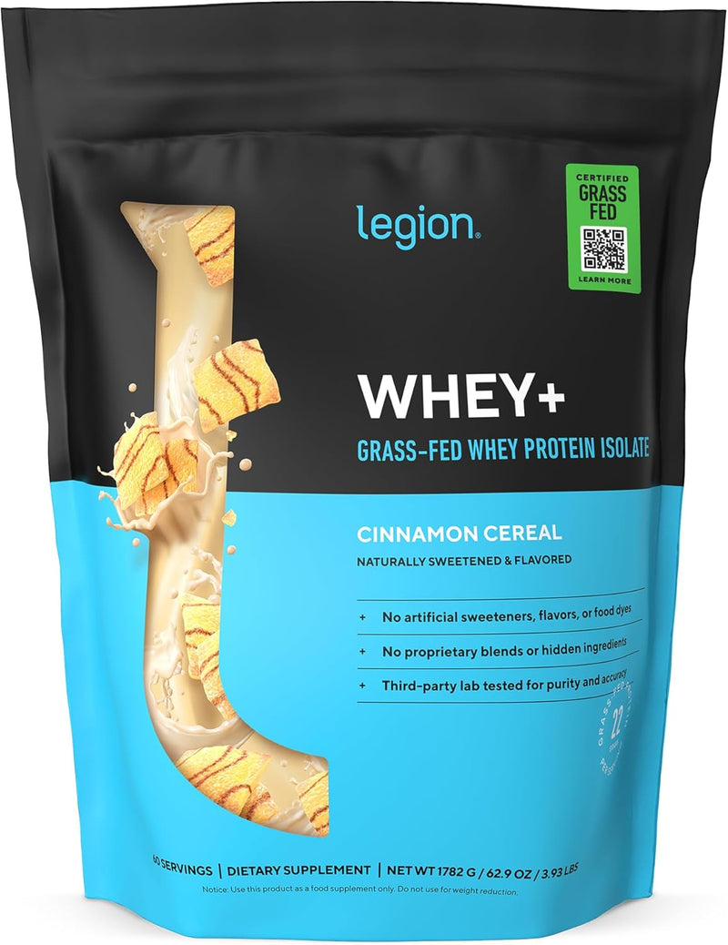 Load image into Gallery viewer, Legion Athletics - Whey+ Grass-Fed Whey Protein Isolate