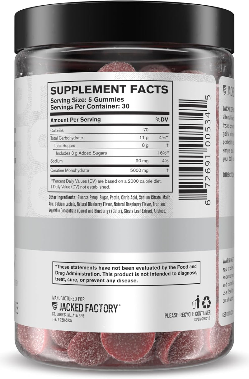 Load image into Gallery viewer, Jacked Factory - Creatine Gummies