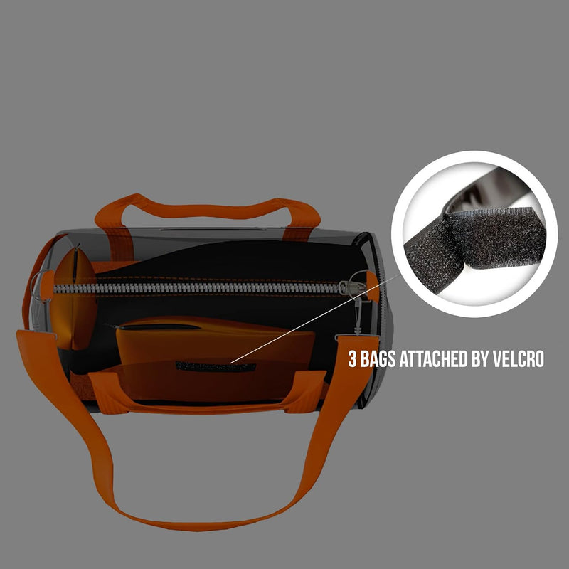 Load image into Gallery viewer, Orange Mud - Modular GYM Bag 55L