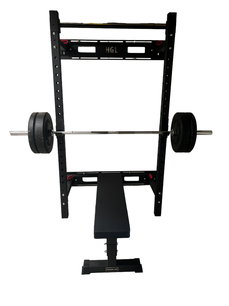 Load image into Gallery viewer, Homegrown Lifting - HGL Wall Mounted Foldable Rack