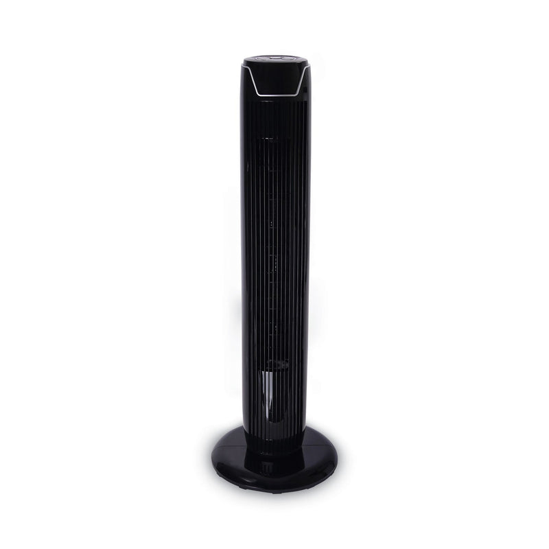 Load image into Gallery viewer, Alera - 36" 3-Speed Oscillating Tower Fan with Remote, Black