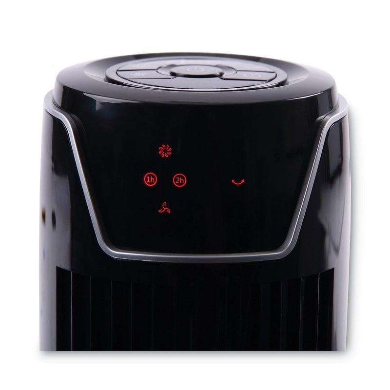 Load image into Gallery viewer, Alera - 36" 3-Speed Oscillating Tower Fan with Remote, Black