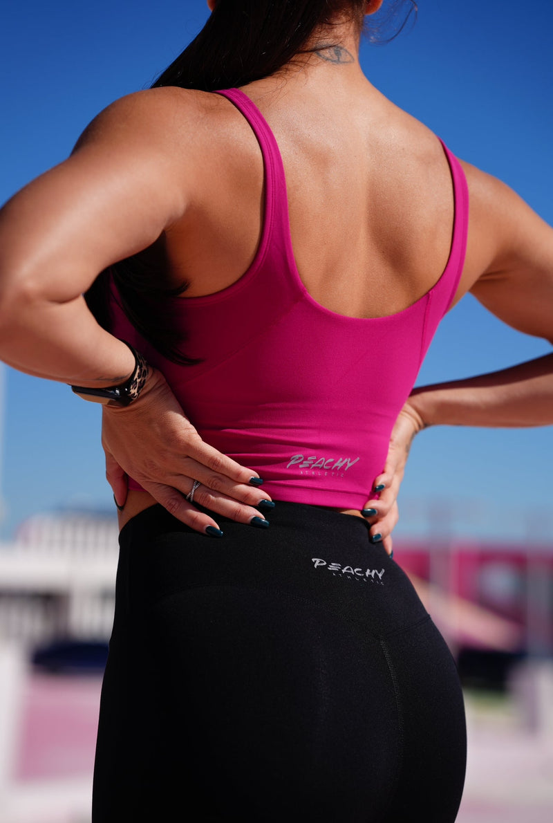Load image into Gallery viewer, Peachy Athletic - Willa Sports Bra Top - New!