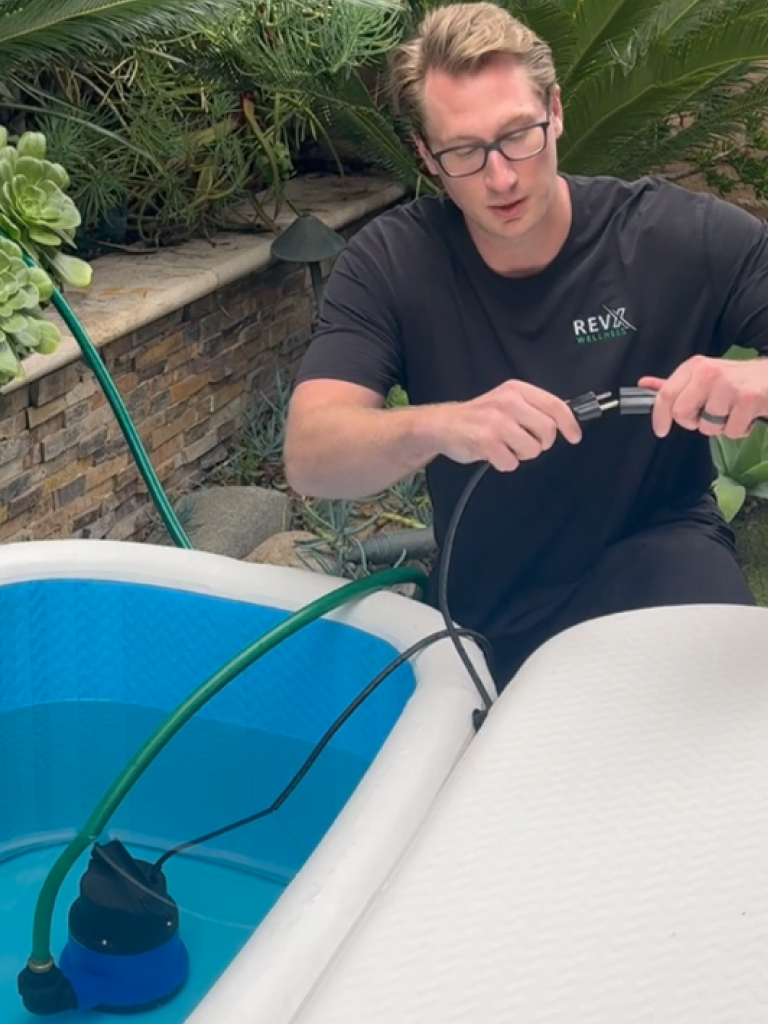 Load image into Gallery viewer, RevX Wellness - RevX Cold Plunge Drain Pump
