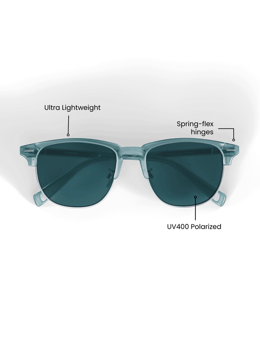 Runner's Athletics - Clear Ciel Semi Rimless