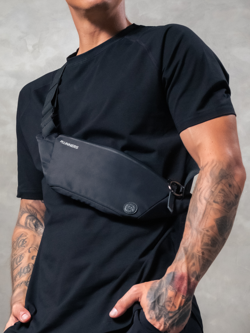 Load image into Gallery viewer, Runner's Athletics - GOTO Blackout Crossbody Bag