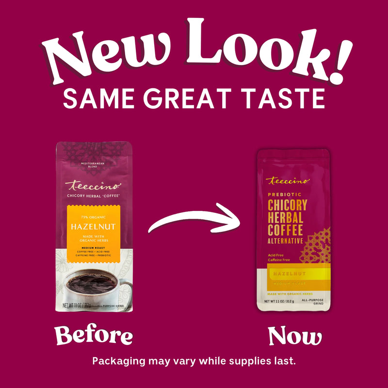 Load image into Gallery viewer, Teeccino - Hazelnut Chicory Herbal Coffee