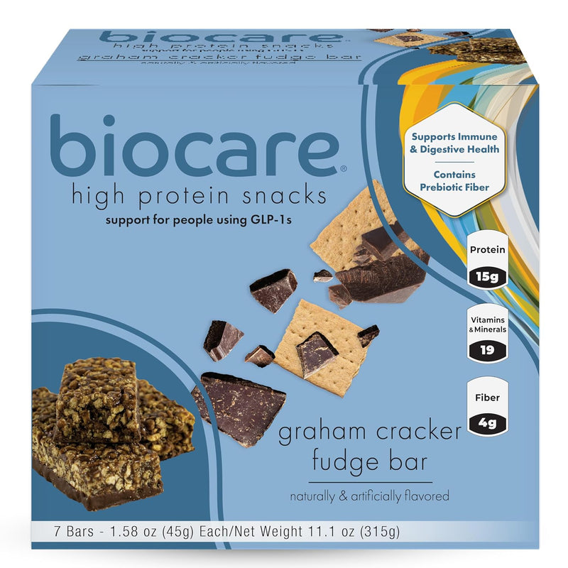 Load image into Gallery viewer, Biocare - 15G Protein Graham Cracker Fudge Bar - Protein Supplements