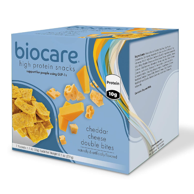 Load image into Gallery viewer, Biocare - High Protein Cheddar Cheese Double Bites - Protein Supplements