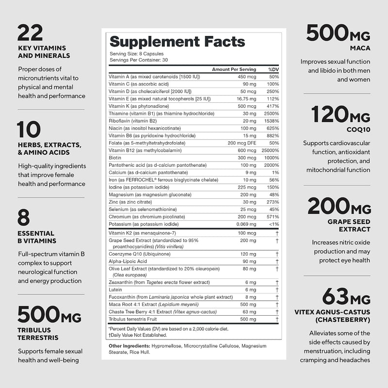 Load image into Gallery viewer, Legion Athletics - Triumph Multivitamin for Women