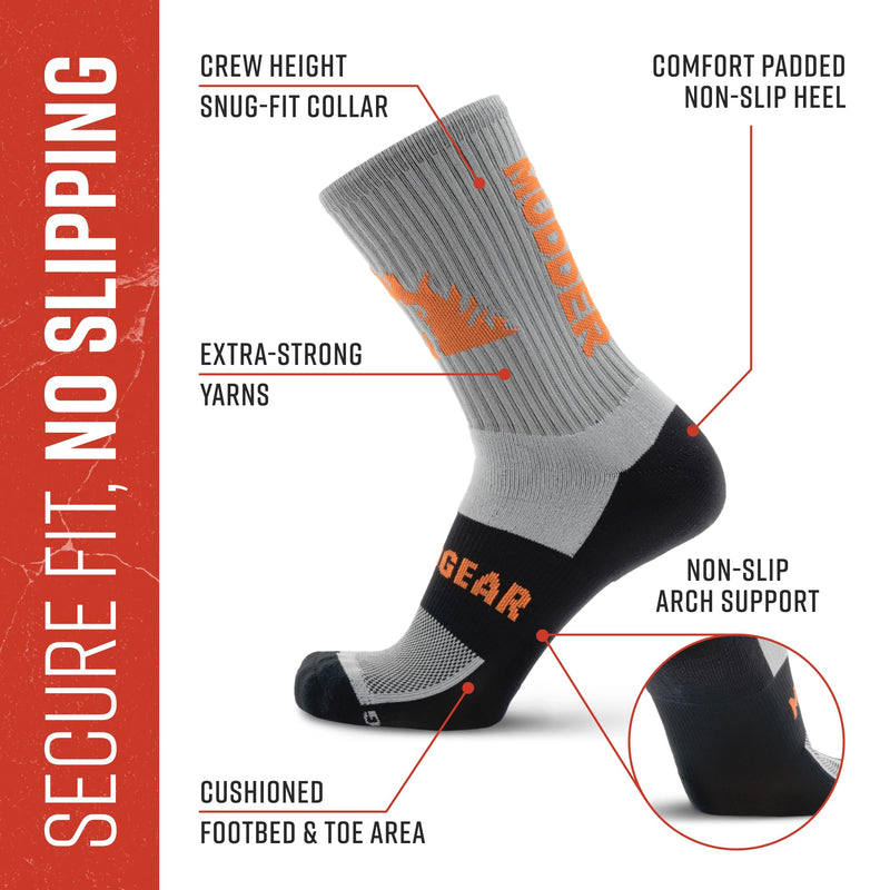 Load image into Gallery viewer, MudGear - Tough Mudder by Mudgear Crew Height Sock