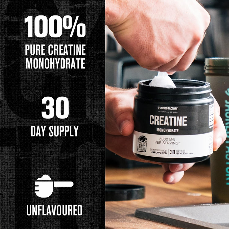 Load image into Gallery viewer, Jacked Factory - Creatine Monohydrate Powder