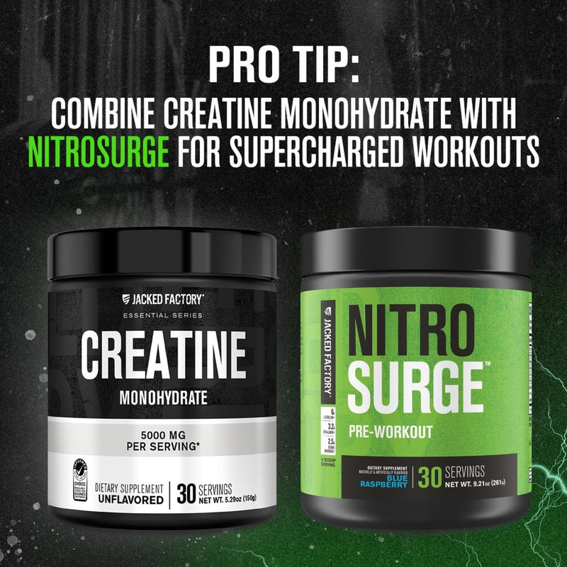 Load image into Gallery viewer, Jacked Factory - Creatine Monohydrate Powder