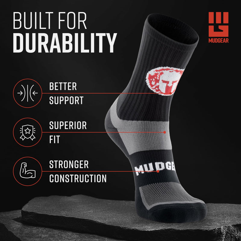 Load image into Gallery viewer, Mudgear - Spartan by MudGear Crew Height Sock