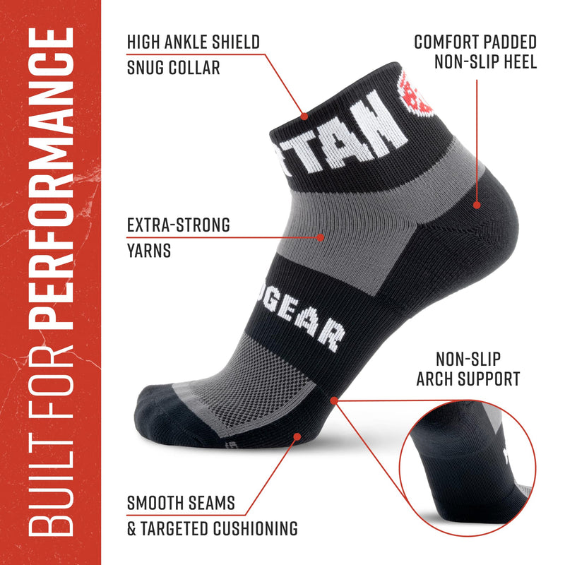Load image into Gallery viewer, MudGear - Spartan by MudGear Quarter (1/4) Crew Sock