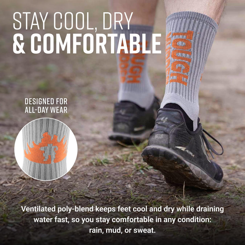 Load image into Gallery viewer, MudGear - Tough Mudder by Mudgear Crew Height Sock