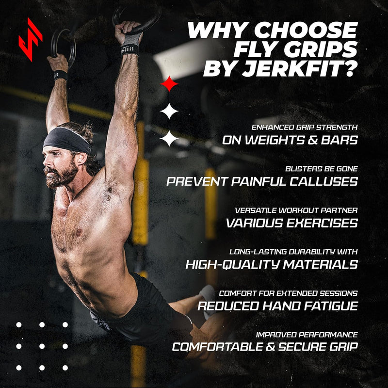 Load image into Gallery viewer, JerkFit - Fly Grips Ultra Premium Vegan Crossfit gloves