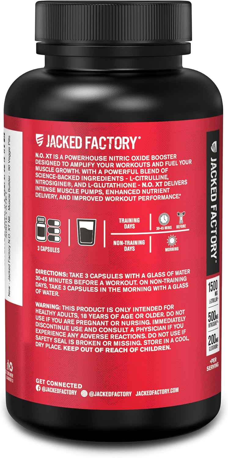 Load image into Gallery viewer, Jacked Factory - N.O. XT Nitric Oxide Booster