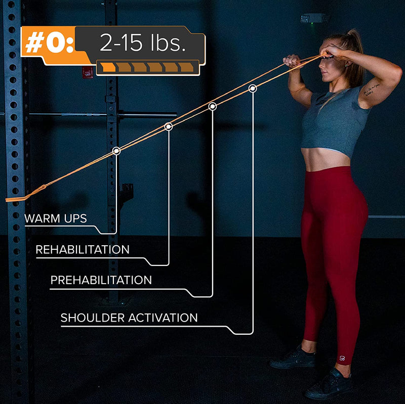 Load image into Gallery viewer, Serious Steel Fitness - 41" Light Resistance Band (25-80 lbs)
