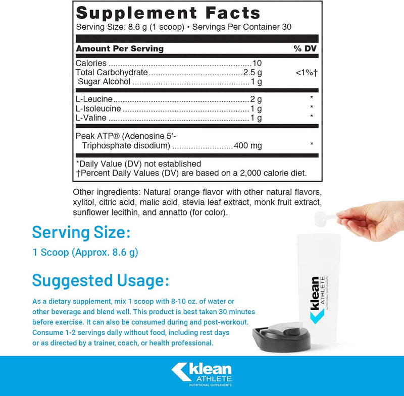 Load image into Gallery viewer, Klean Athlete - Klean BCAA + PEAK ATP® - Protein Supplements