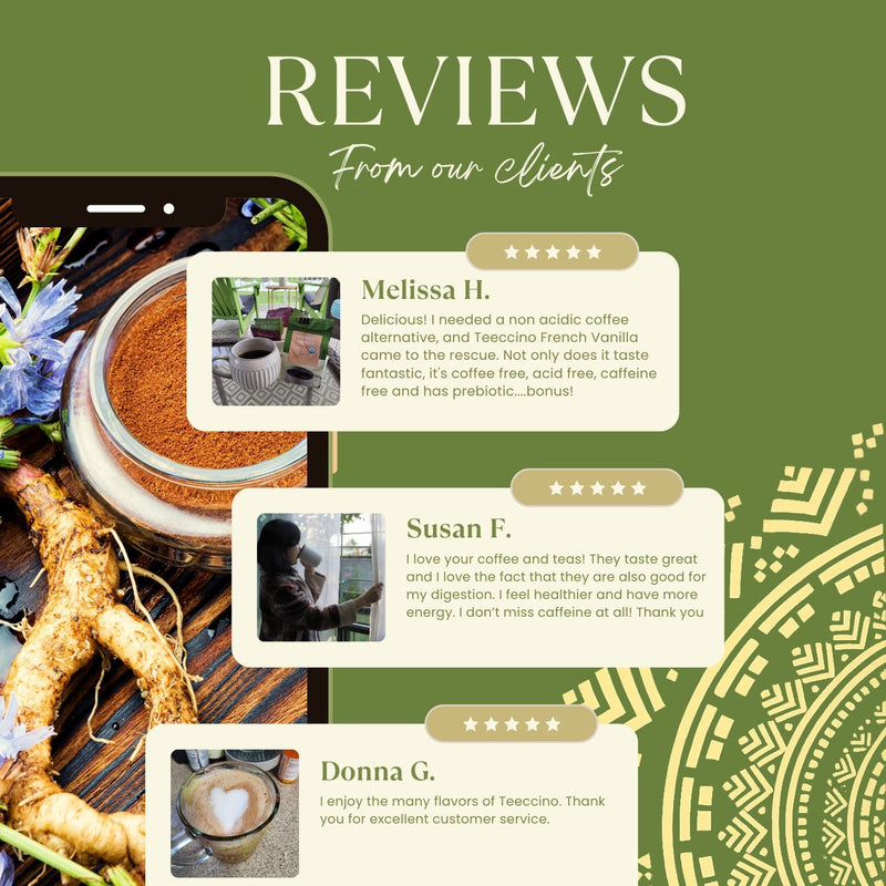 Load image into Gallery viewer, Teeccino - French Vanilla Chicory Herbal Coffee