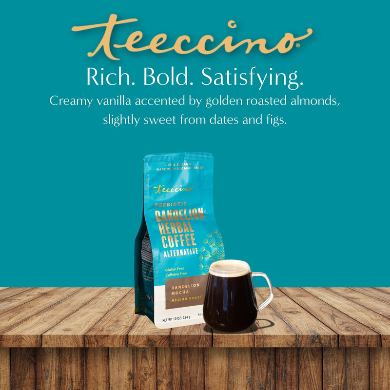 Load image into Gallery viewer, Teeccino - Dandelion Mocha Herbal Coffee