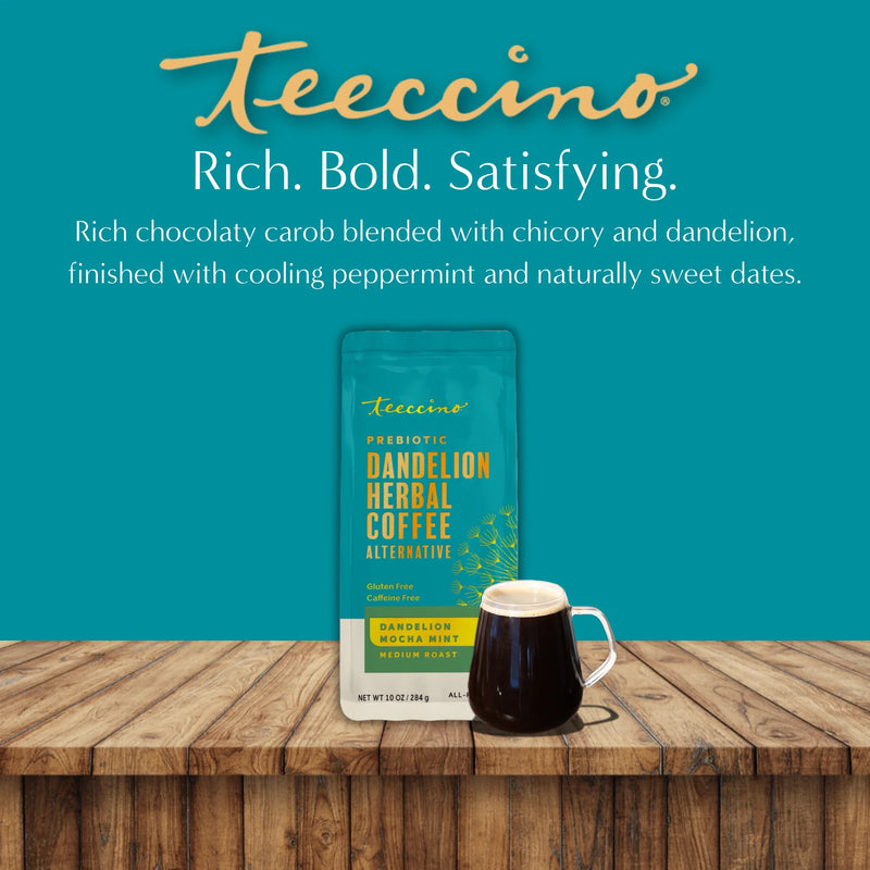 Load image into Gallery viewer, Teeccino - Dandelion Mocha Mint Herbal Coffee